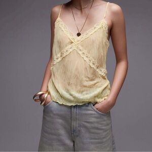 nwt top shop lace tank